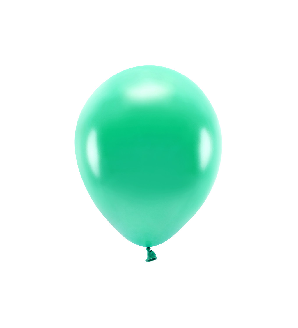 ECO metalické balonky - zelené