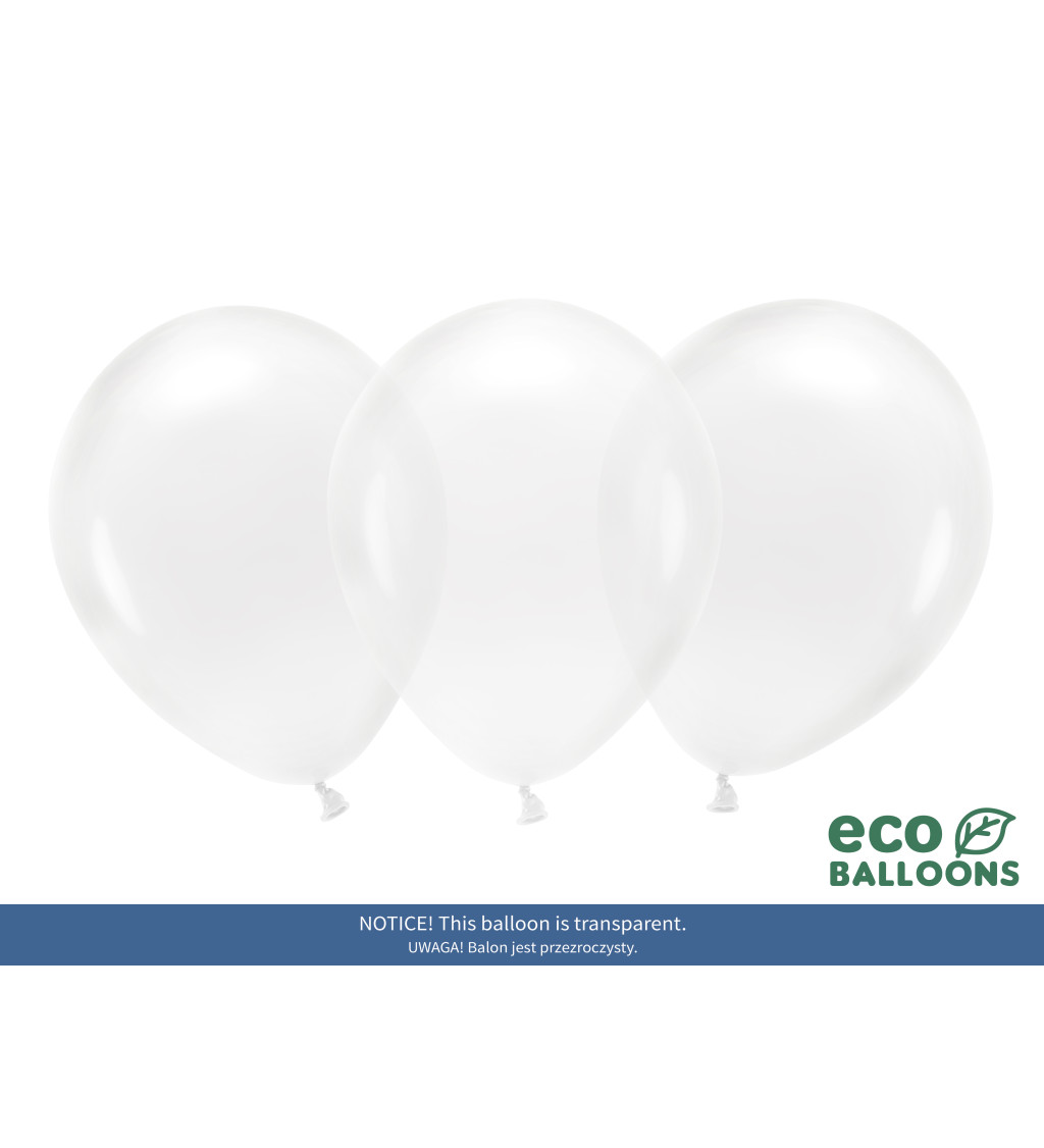 Průhledný Eco balónek