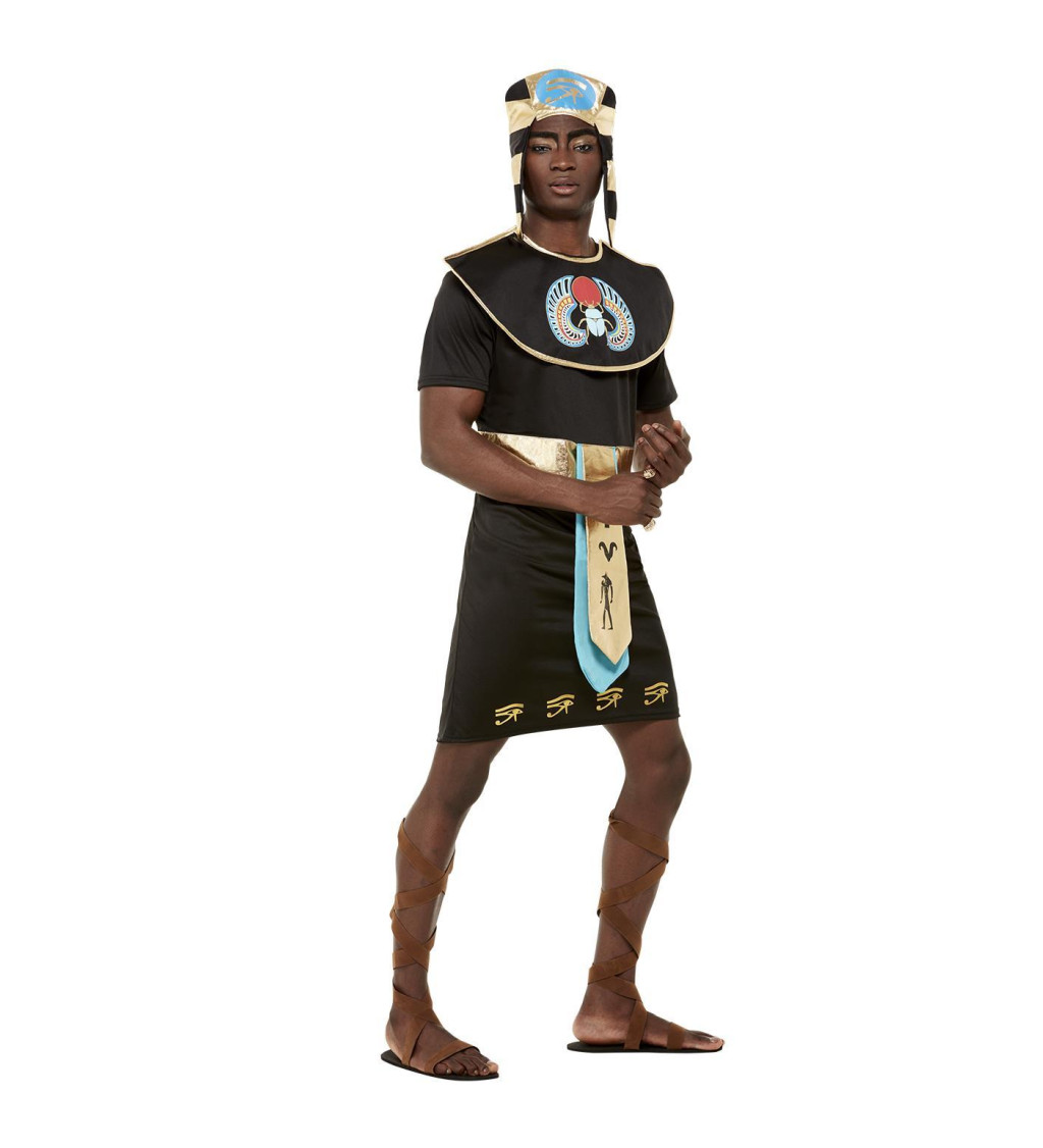 Egyptský král - černý kostým