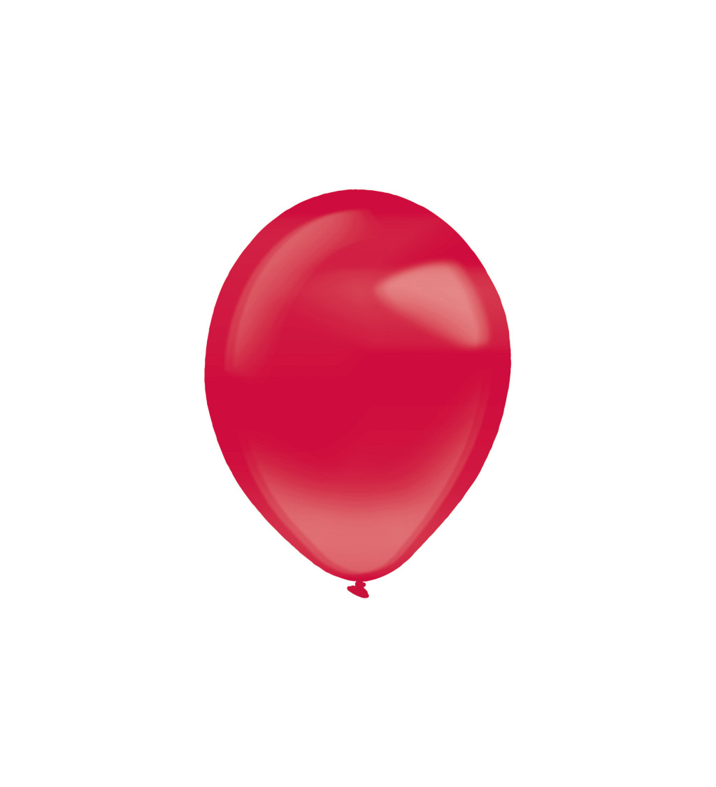 Malinovo-červený balónek
