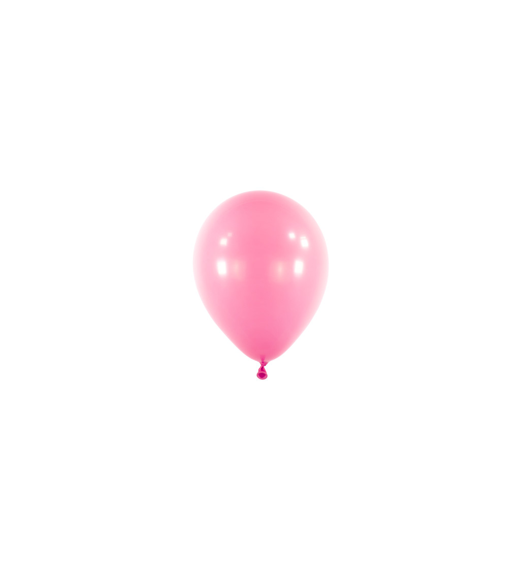 Růžový balónek