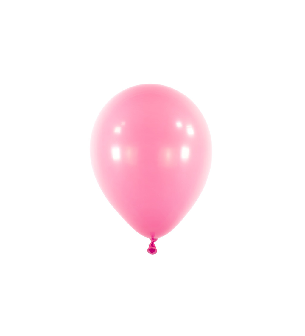 Růžový balón