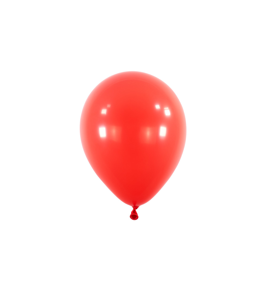 Červený balónek latexový