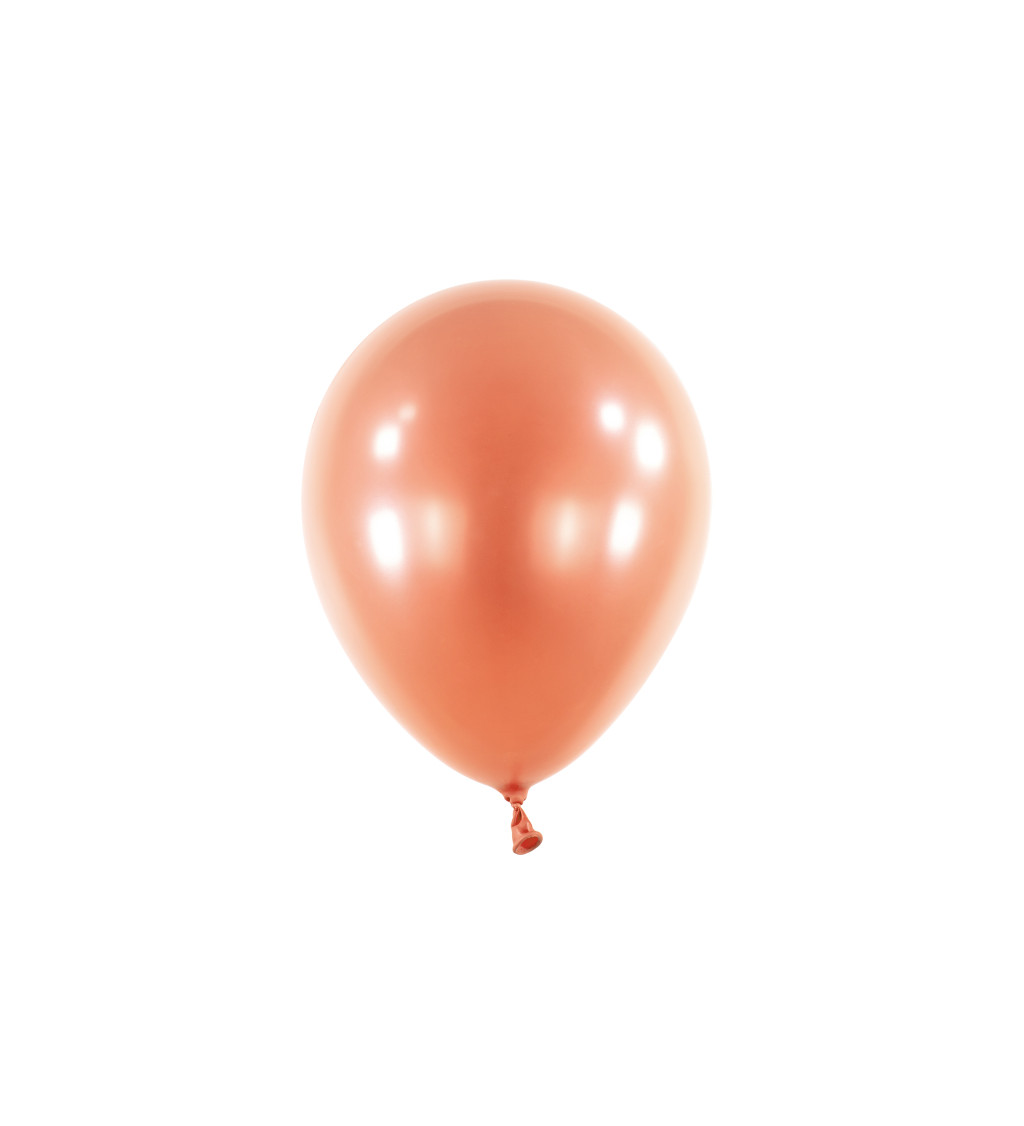 Růžovo-perleťový balón