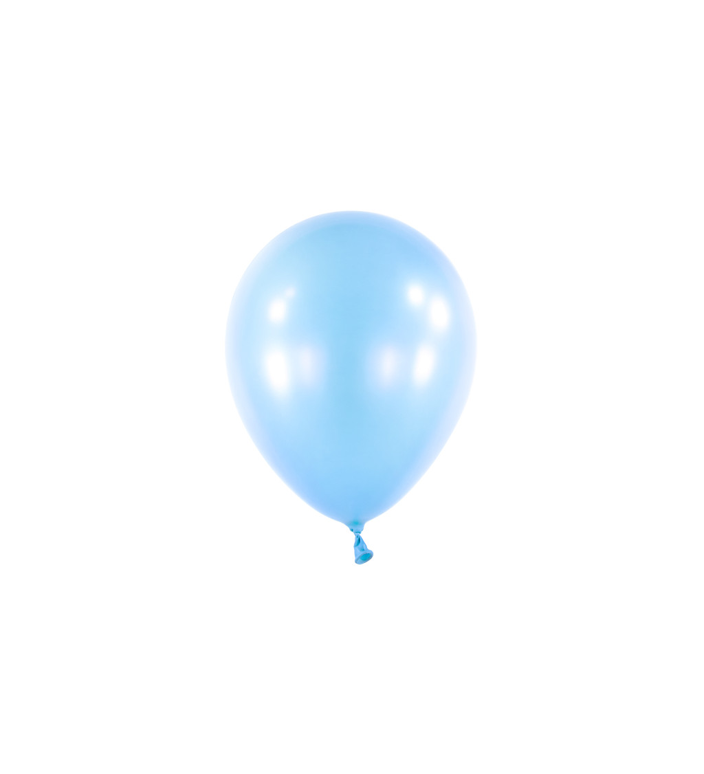 Pastelovo- modrý balón