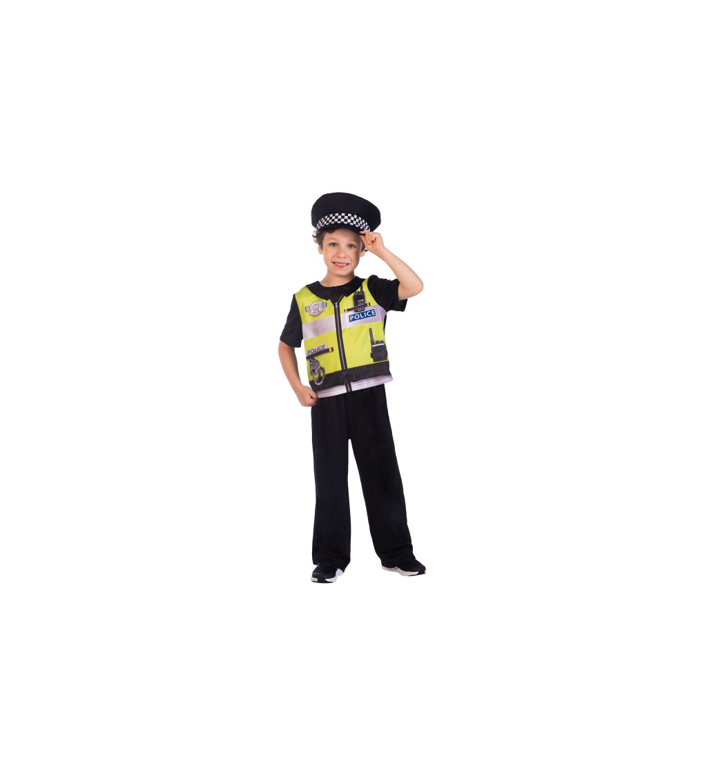 Detský kostým- policista