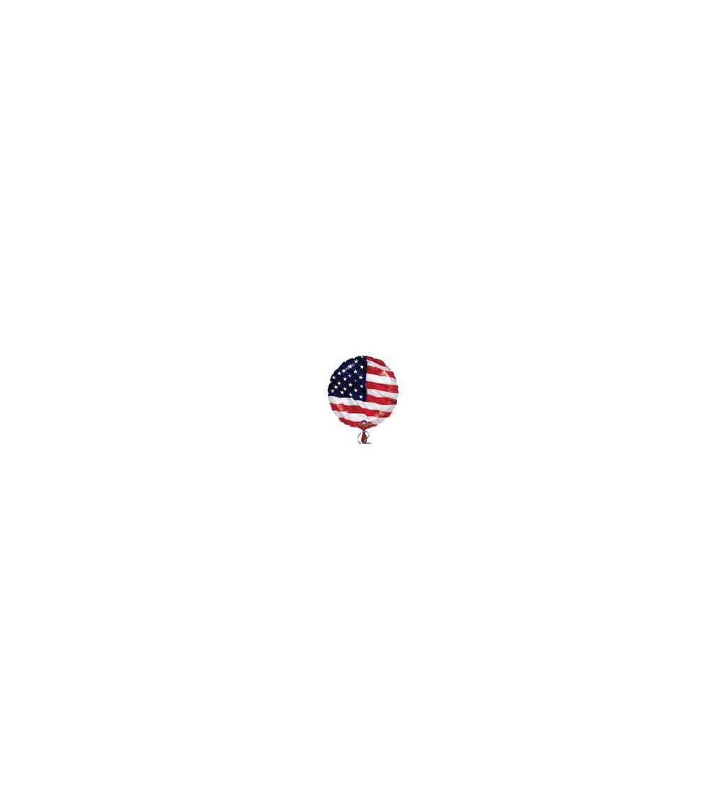 Fóliový balónek s motivem USA