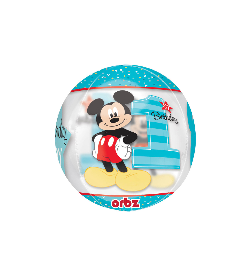 Balónek - první narozeniny, Mickey mouse