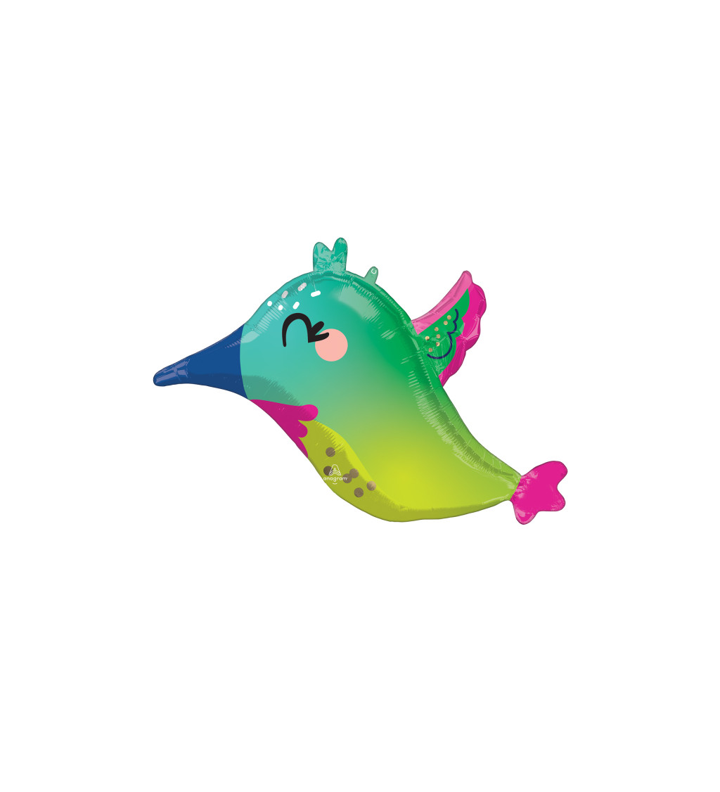 Balón fóliový - kolibřík