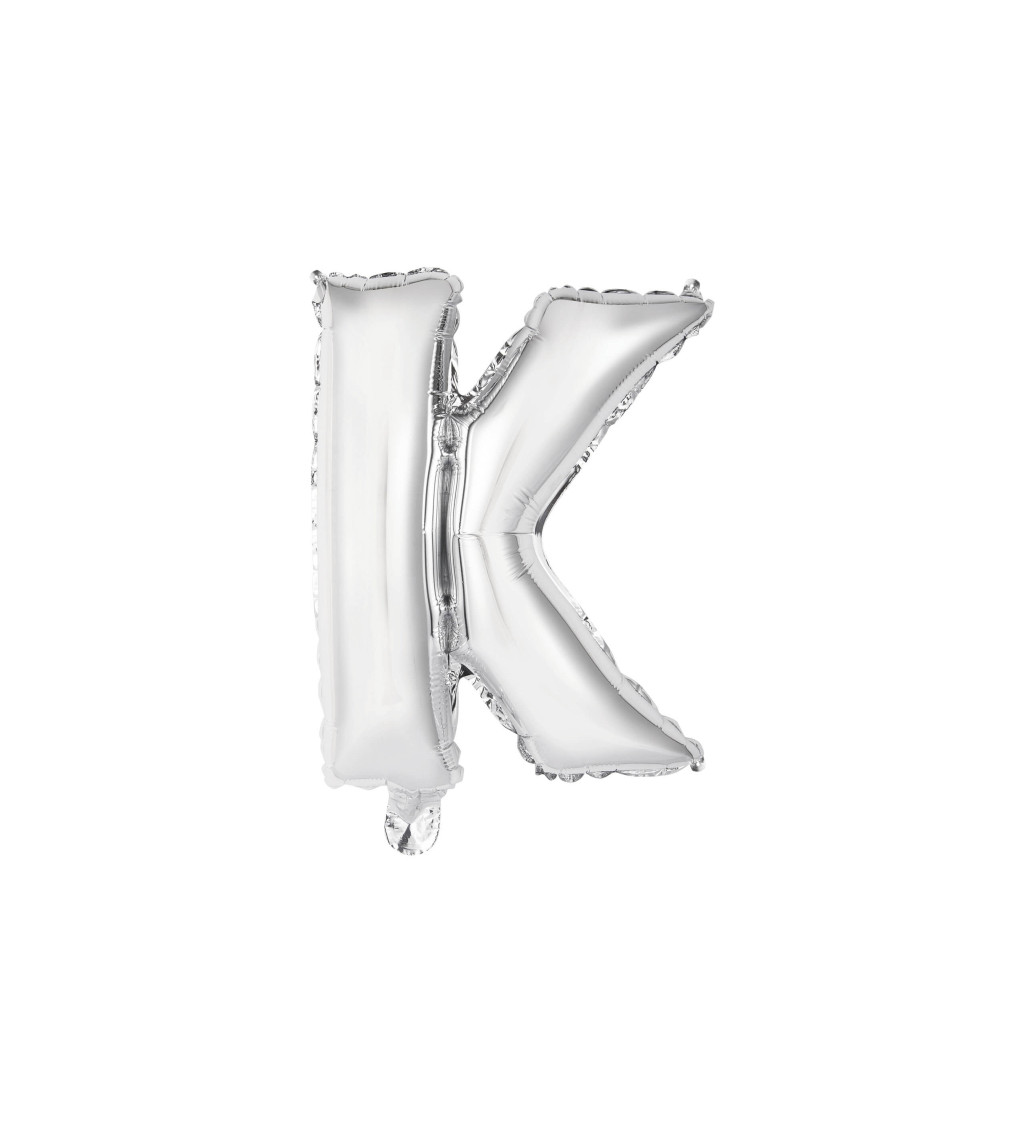 Stříbrný balónek K