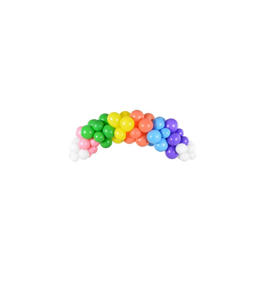 Rainbow balónky - světle modré