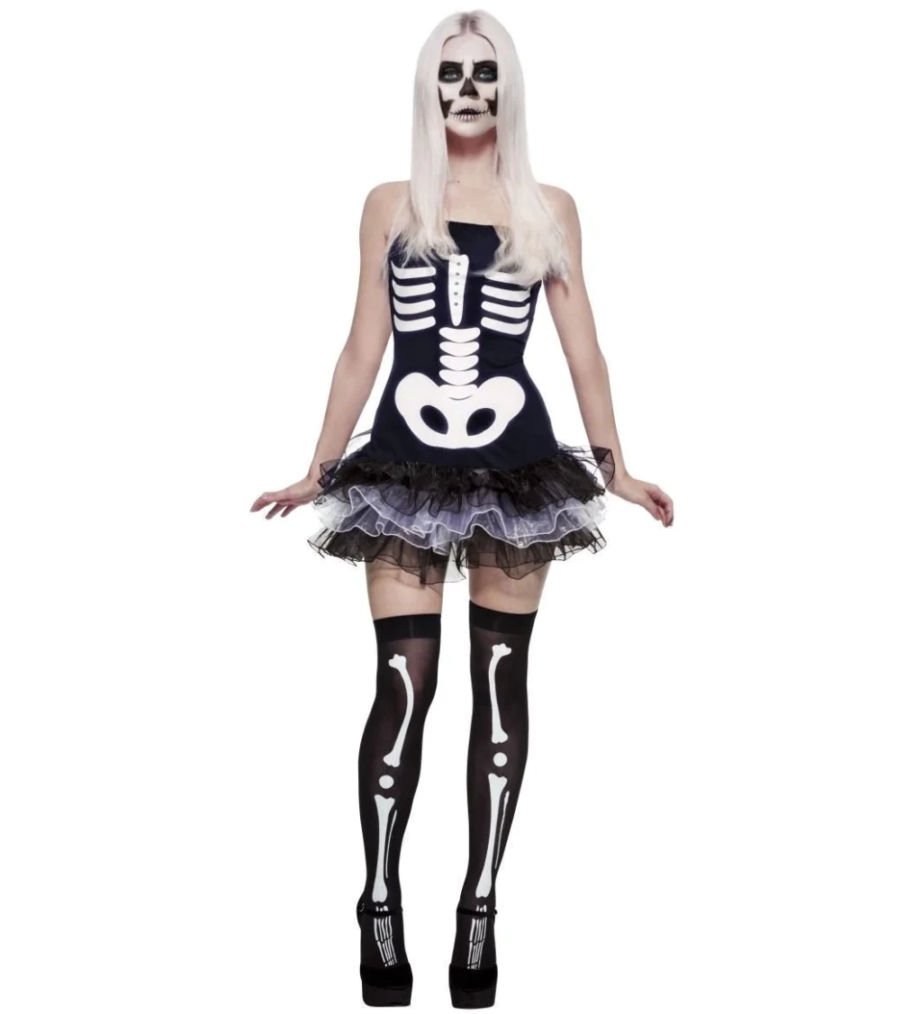 Kostým - Sexy Skeleton lady