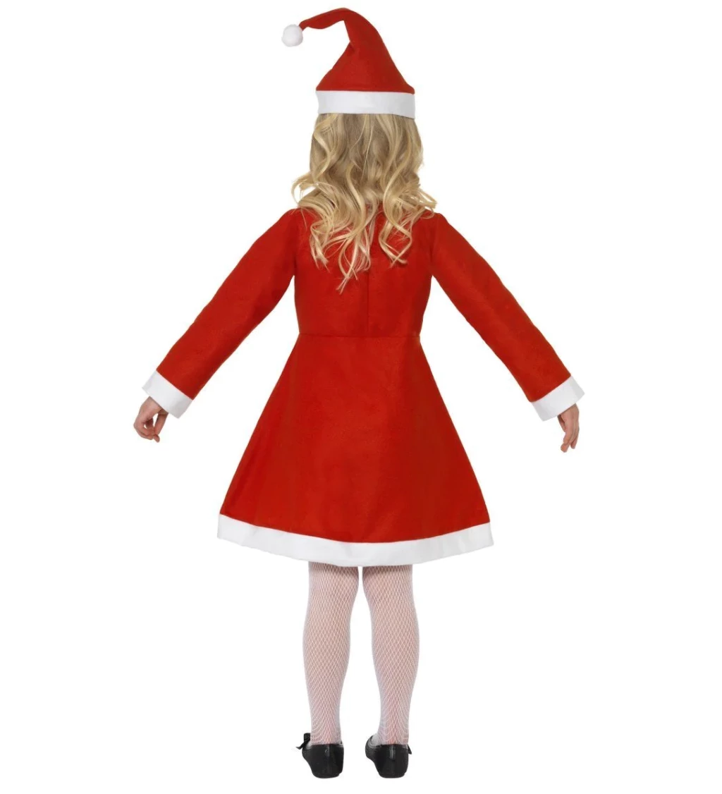 Dětský dívčí kostým - Miss Santa