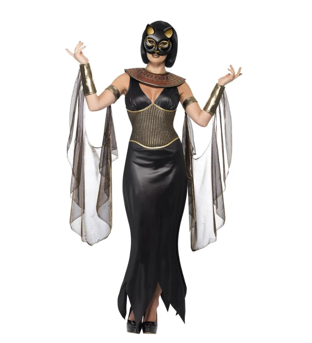 Kostým - Egyptská bohyně kočka