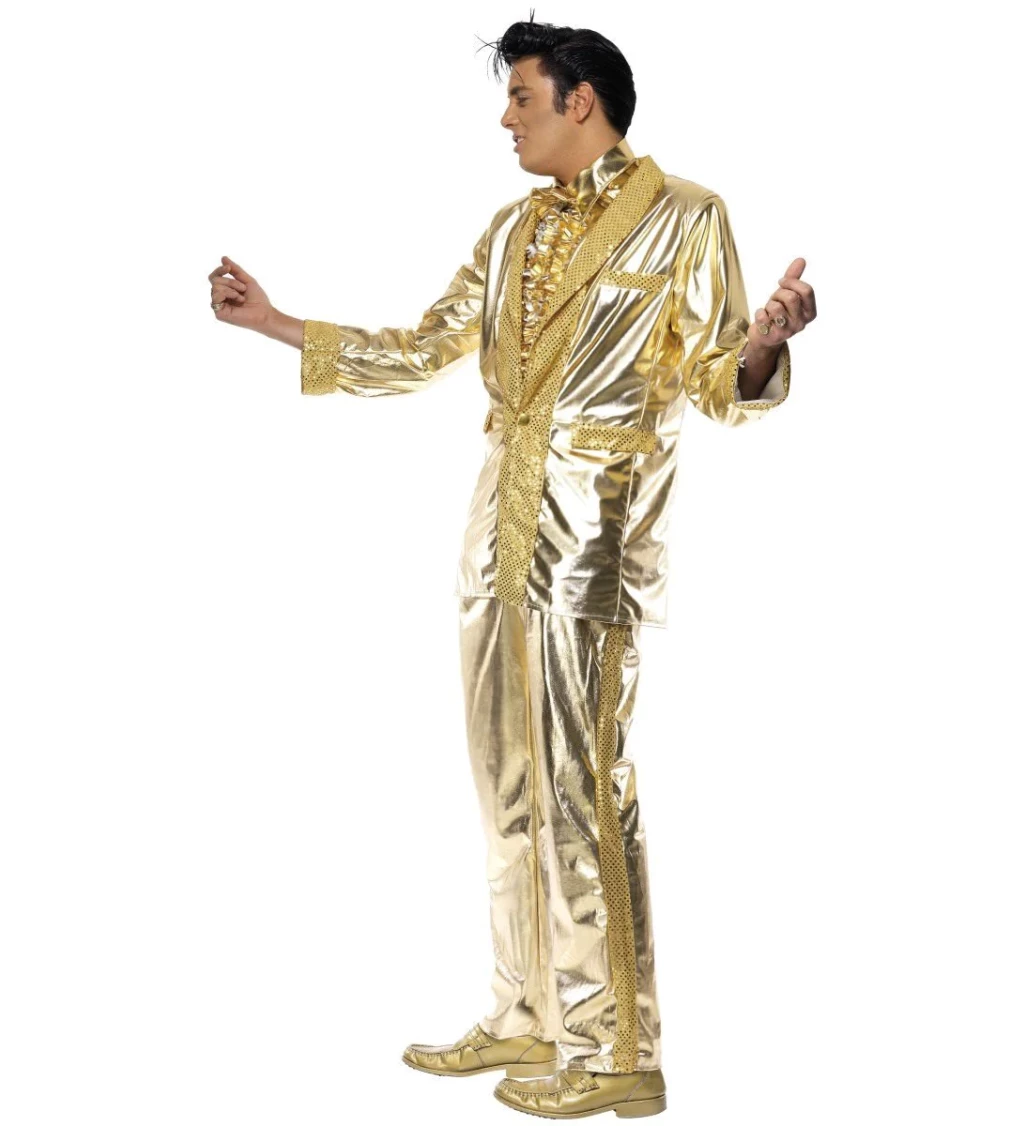 Kostým - Elvis, zlatý model