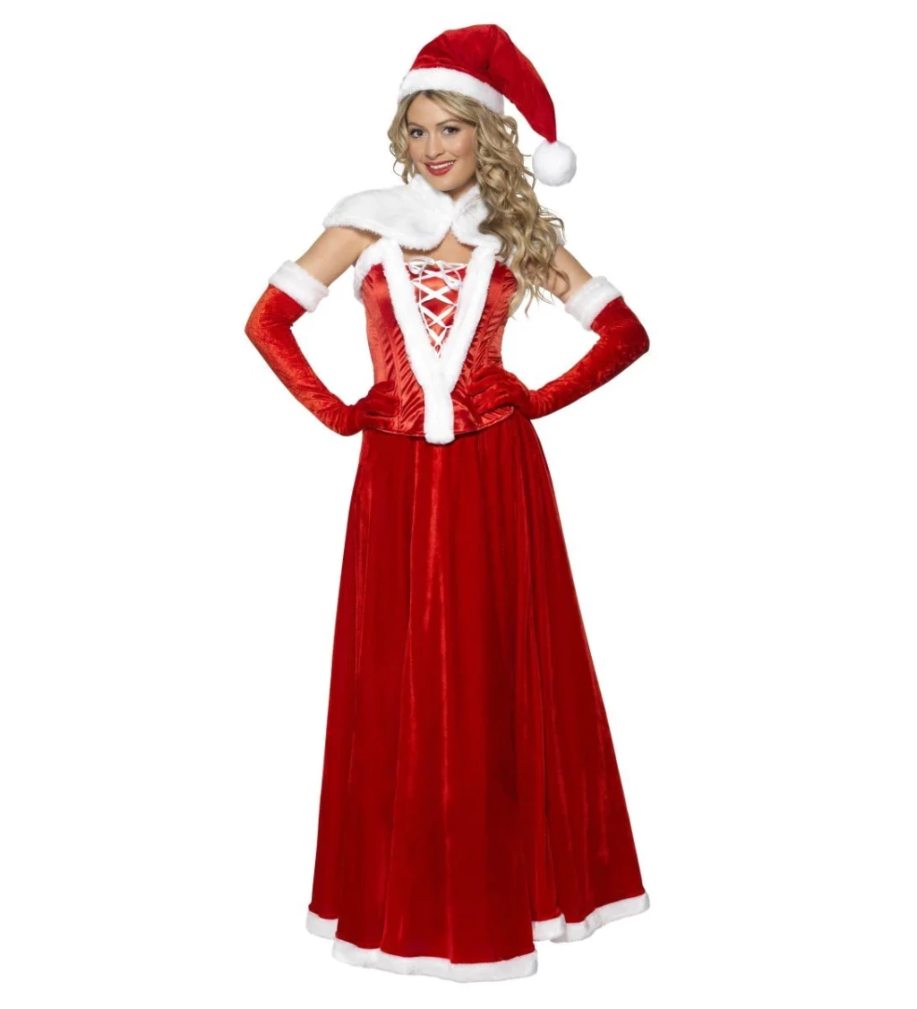 Kostým - Miss Santa, extra deluxe