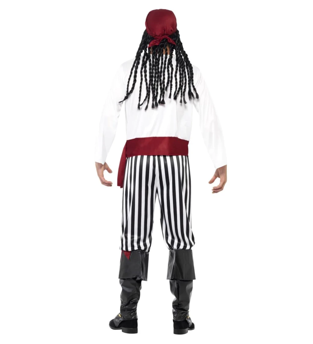 Kostým - Pirát pruhovaný
