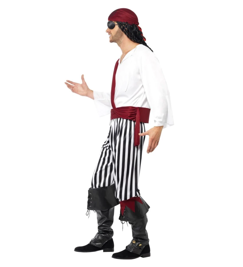 Kostým - Pirát pruhovaný