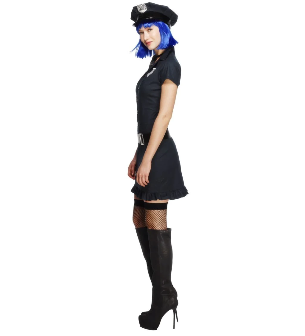 Kostým - Policistka, modrá