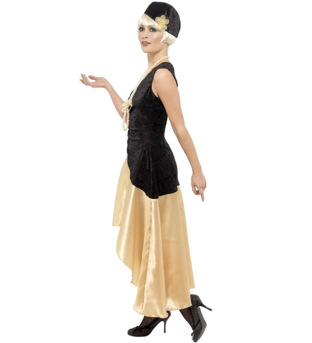 Kostým - 20. léta, zlatá sukně