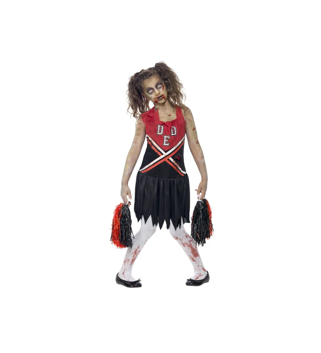 Dívčí kostým - zombie roztleskávačka