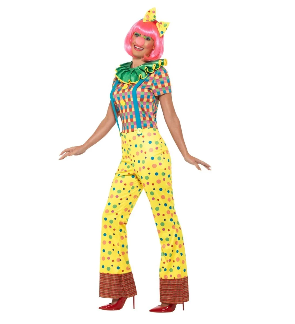 Kostým veselý klaun - dámský