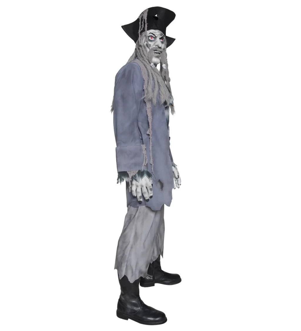 Kostým - Zombie pirát s dready