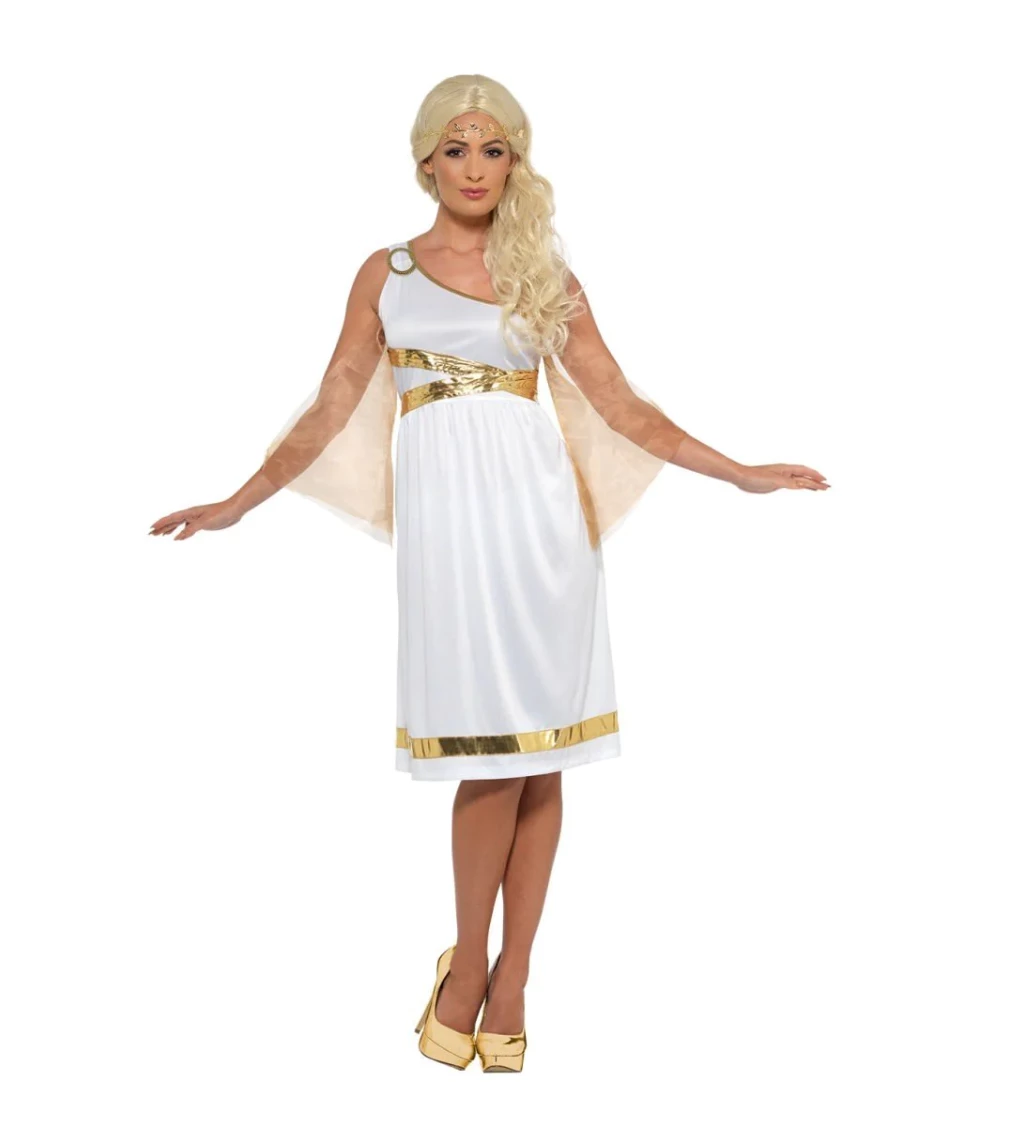 Bílý řecký kostým - dámský