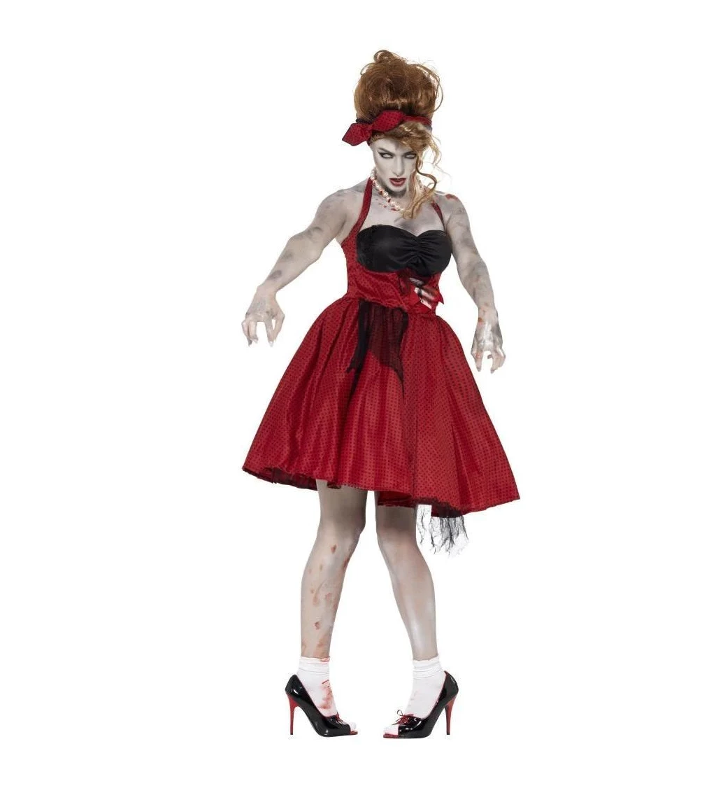 Kostým - Zombie tanečnice z 50. let