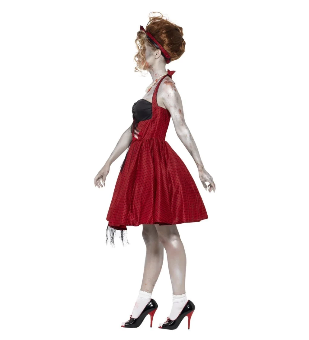 Kostým - Zombie tanečnice z 50. let