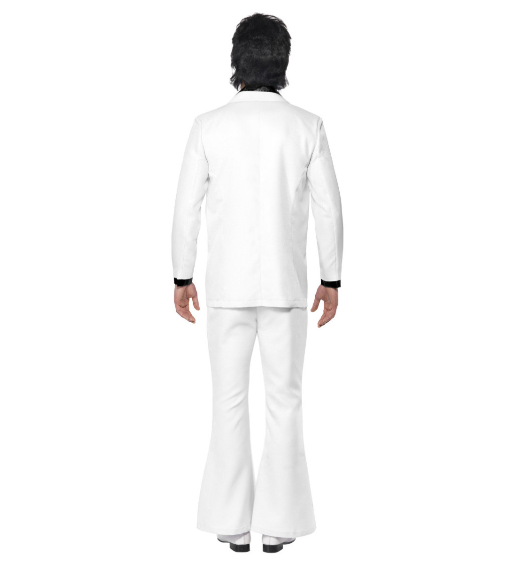 Kostým - 70. léta, bílo-černý oblek