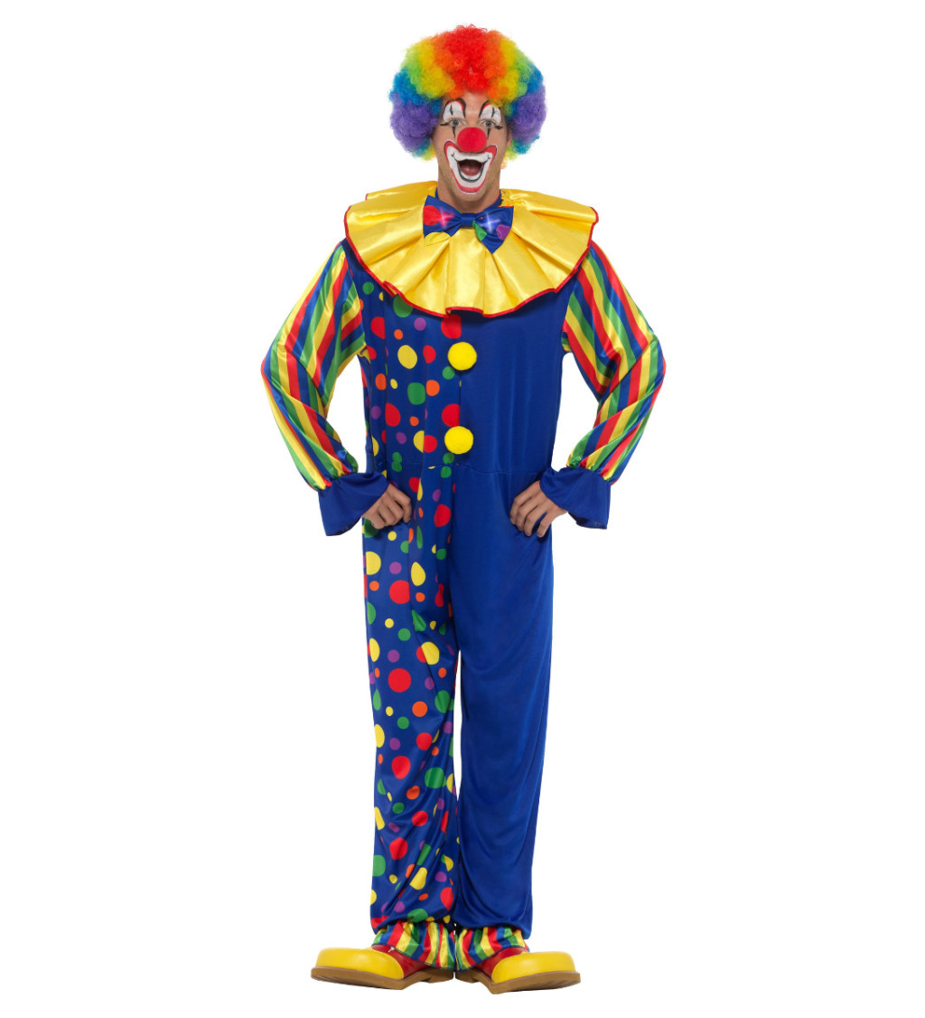 Barevný kostým klauna