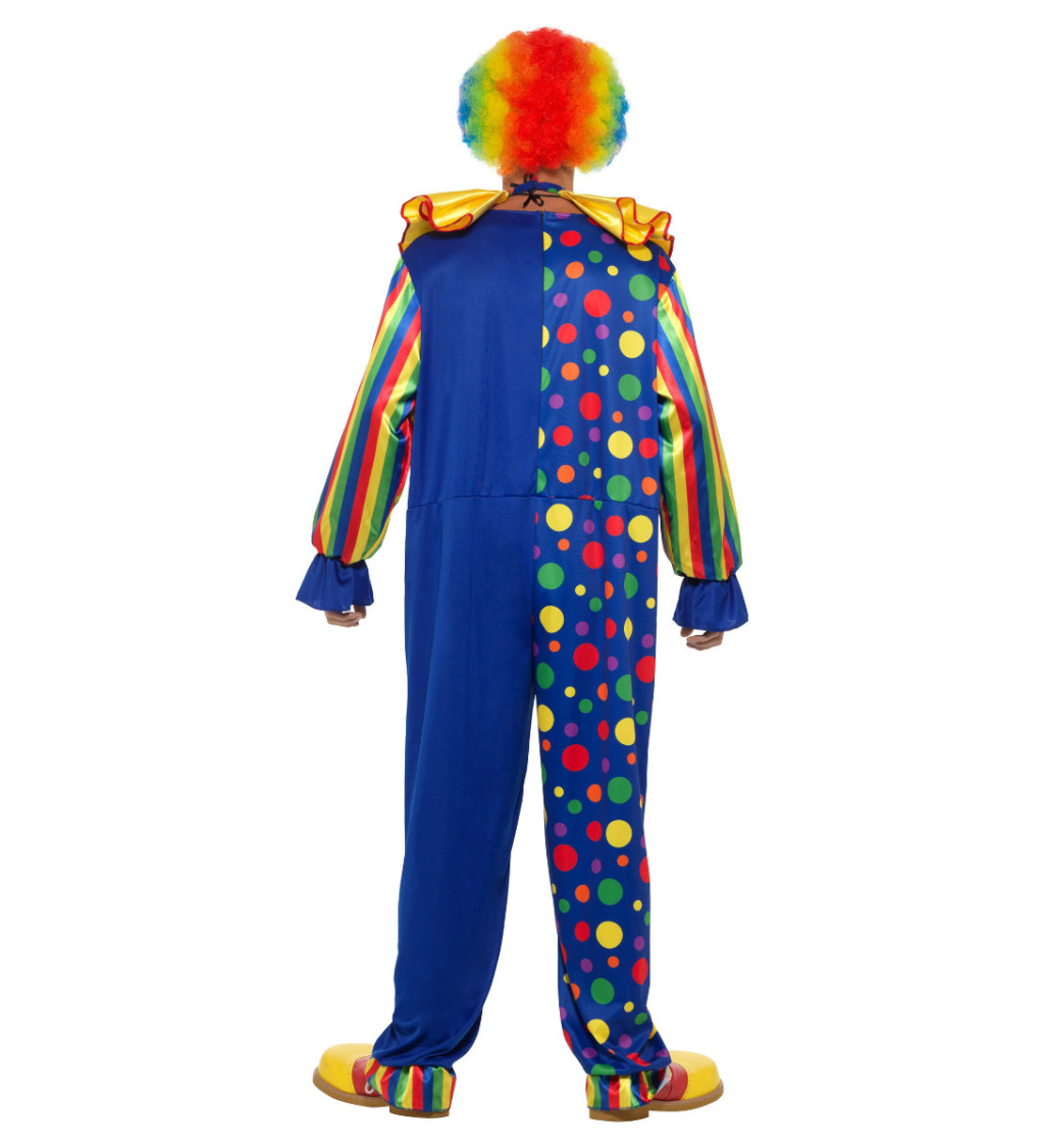 Barevný kostým klauna