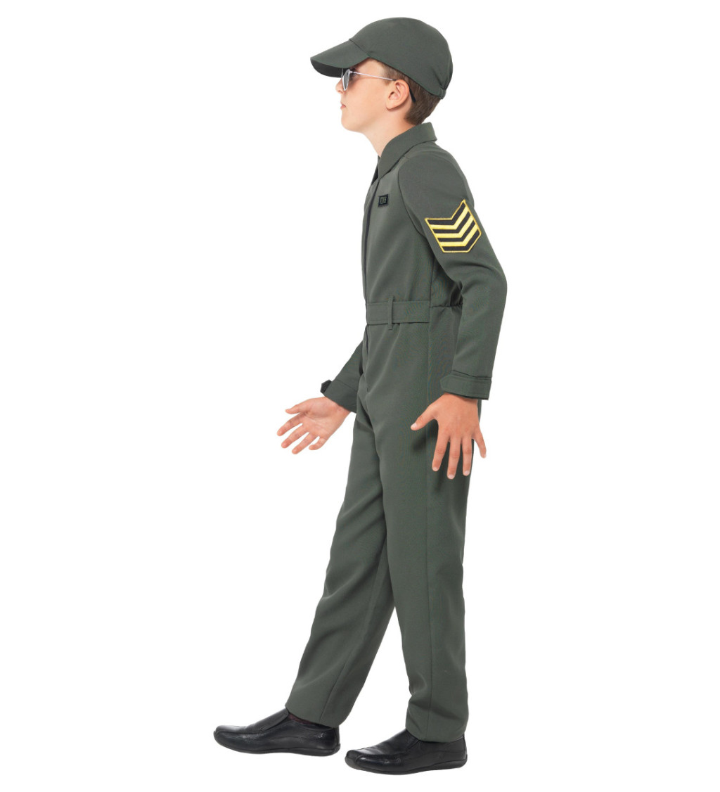 Dětský chlapecký kostým - Vojenský letec