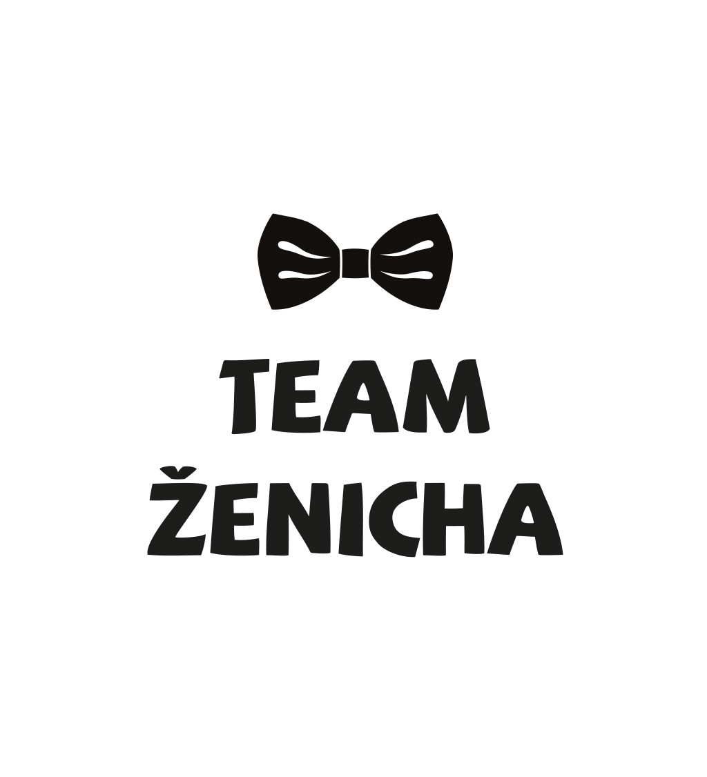 Pánské tričko na rozlučku se svobodu - Ženich motýlek