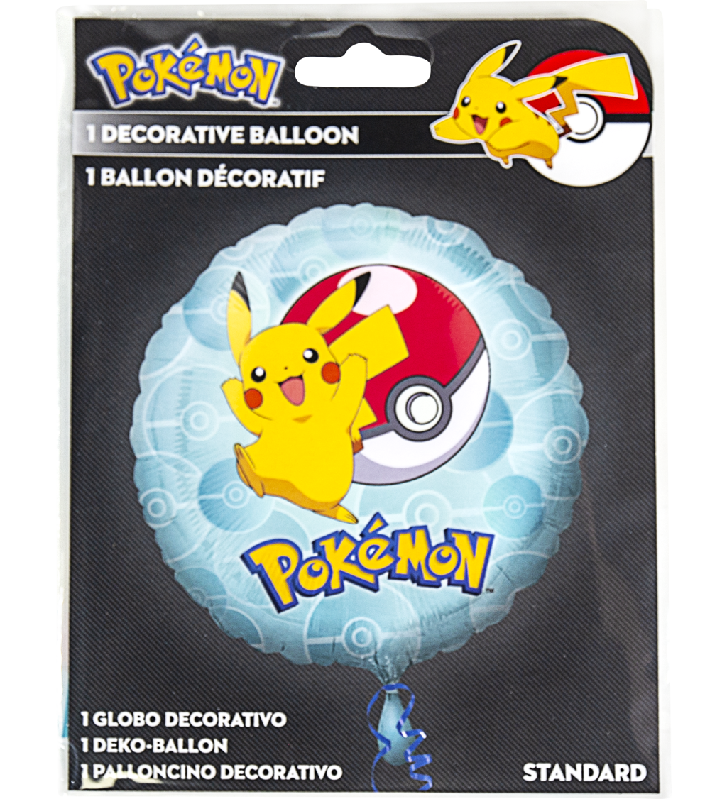 Balónek- Pokemon Pikachu