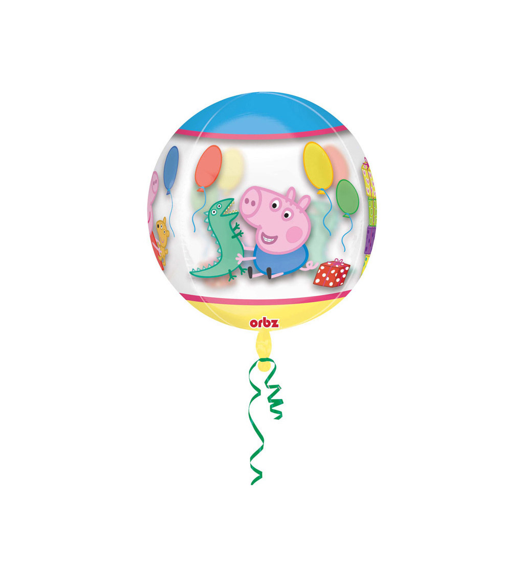 Průhledný balónek - Peppa pig