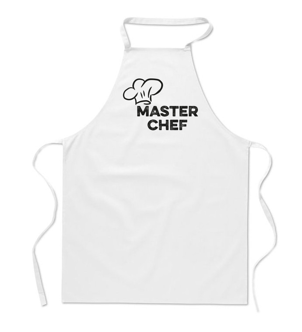 Zástěra bílá - Master chef