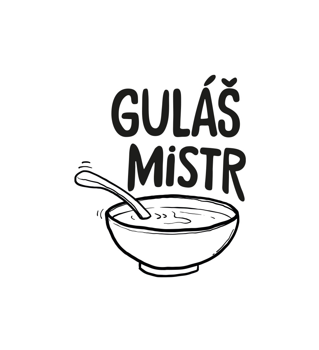 Zástěra bílá - Guláš mistr