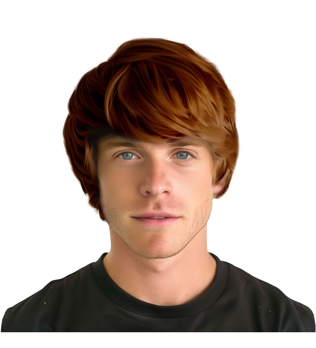 Pánská paruka hnědá