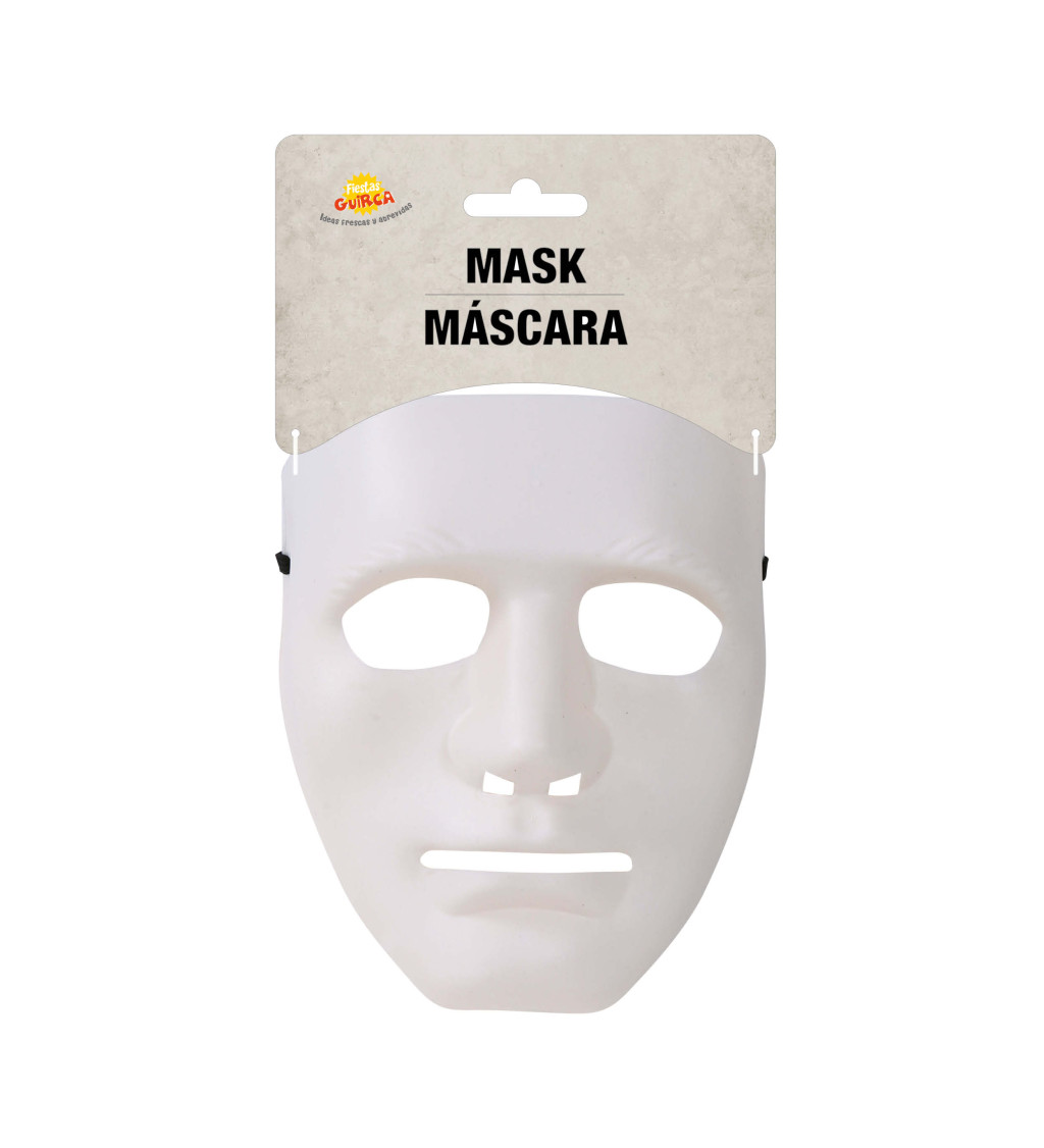 Maska bílá