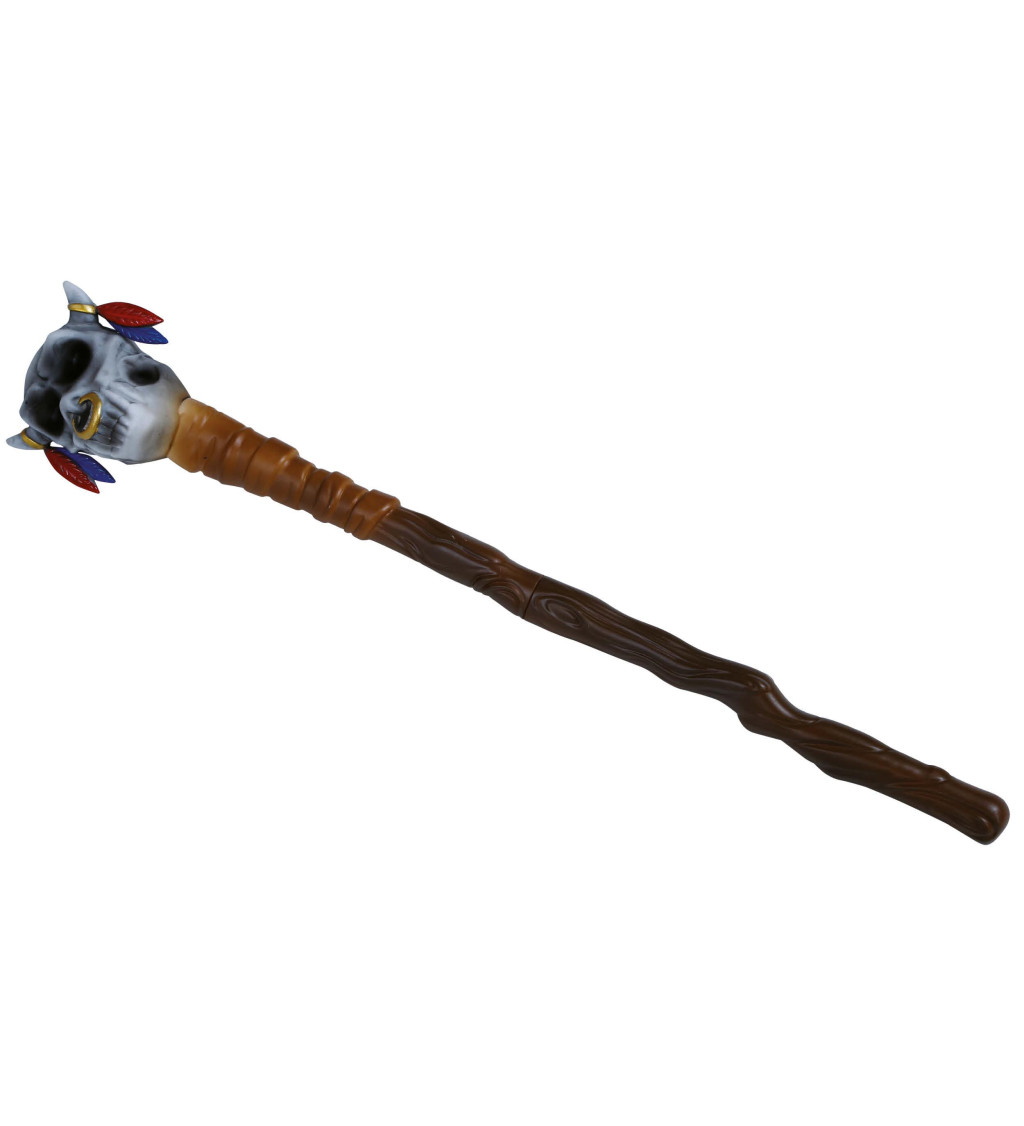 Odnímatelná hůl s lebkou