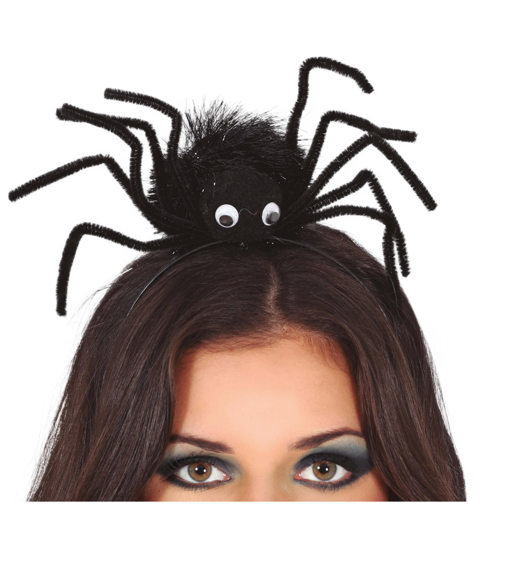 Pavoučí čelenka s očima