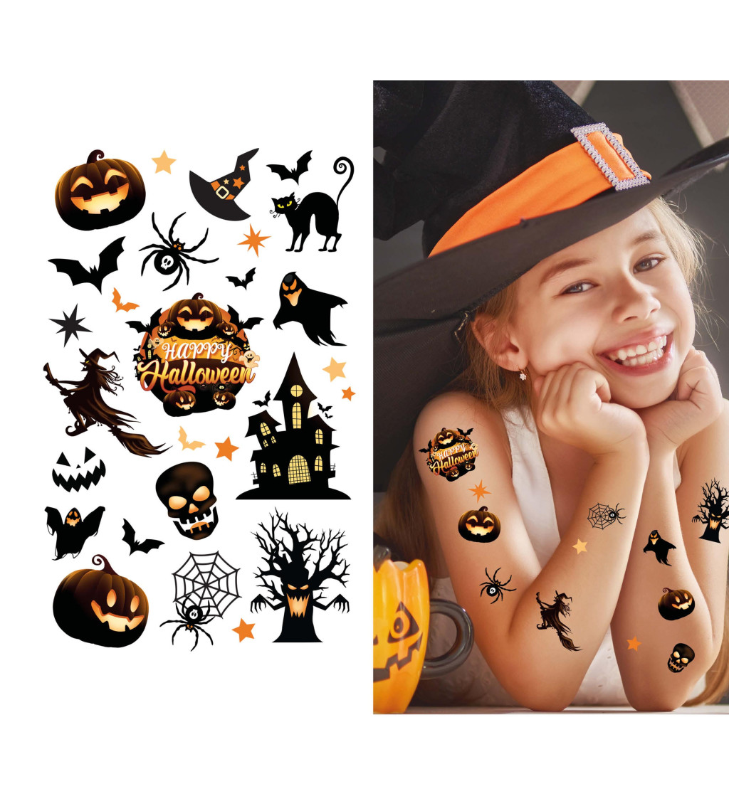 Halloween tetování