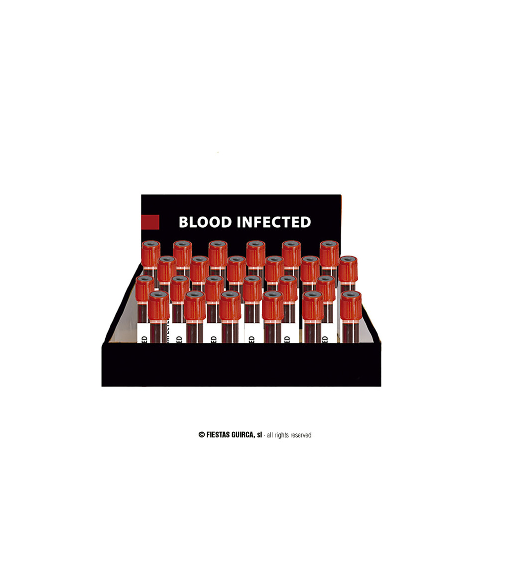 Falešná krev - 24 zkumavek