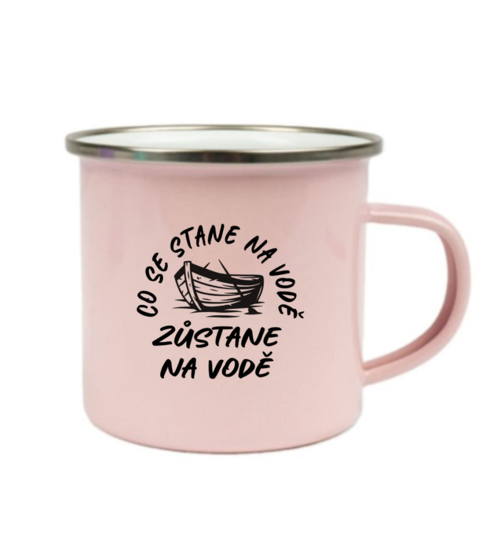 Plecháček růžový - Co se stane na vodě, zůstane na vodě