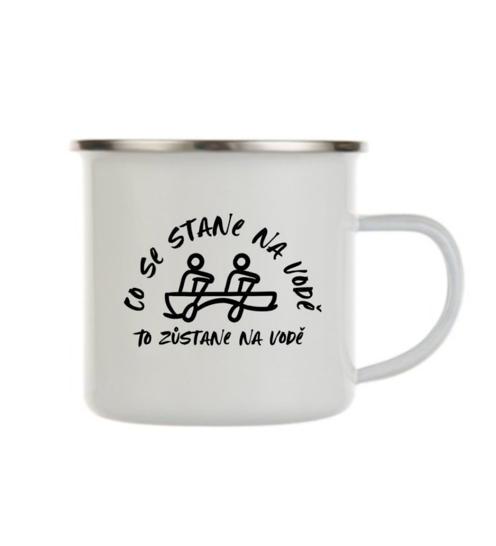 Plecháček bílý - Co se stane na vodě, zůstane na vodě