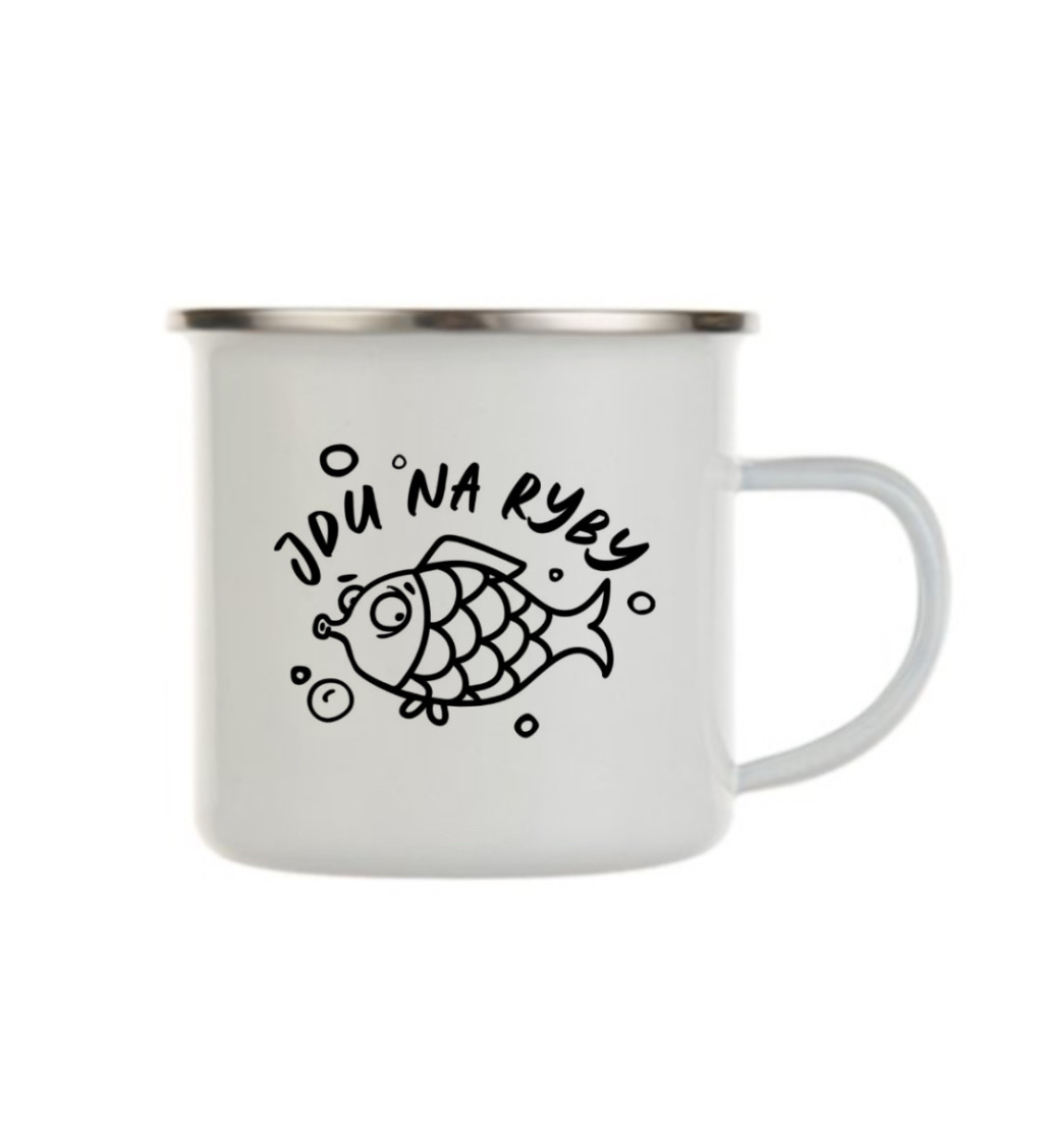 Plecháček bílý-  Jdu na ryby