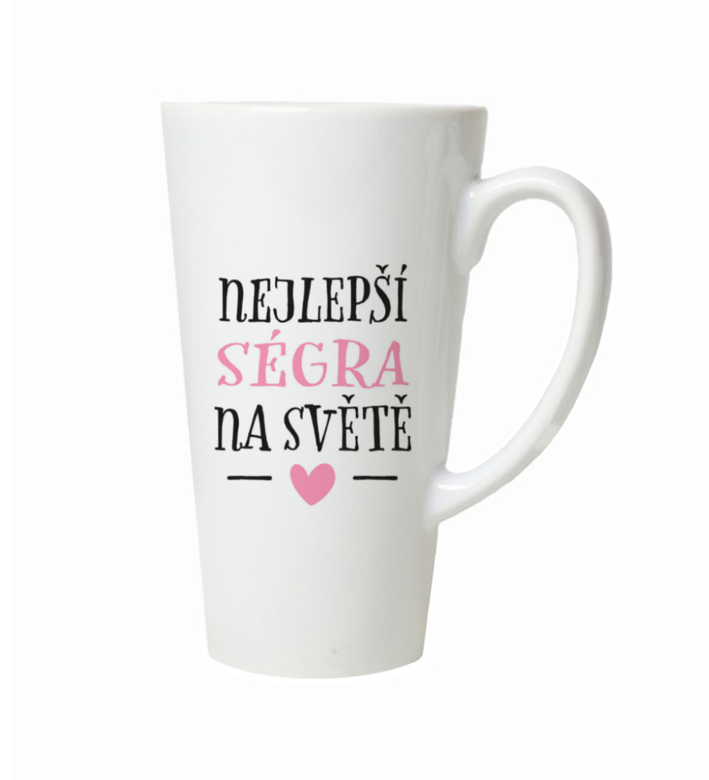 Latte hrnek - Nejlepší ségra na světě