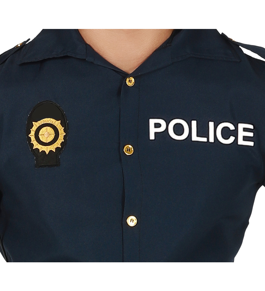 Pánský kostým Policista